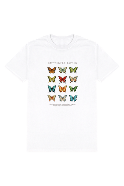 Butterfly | crew neck Tshirt