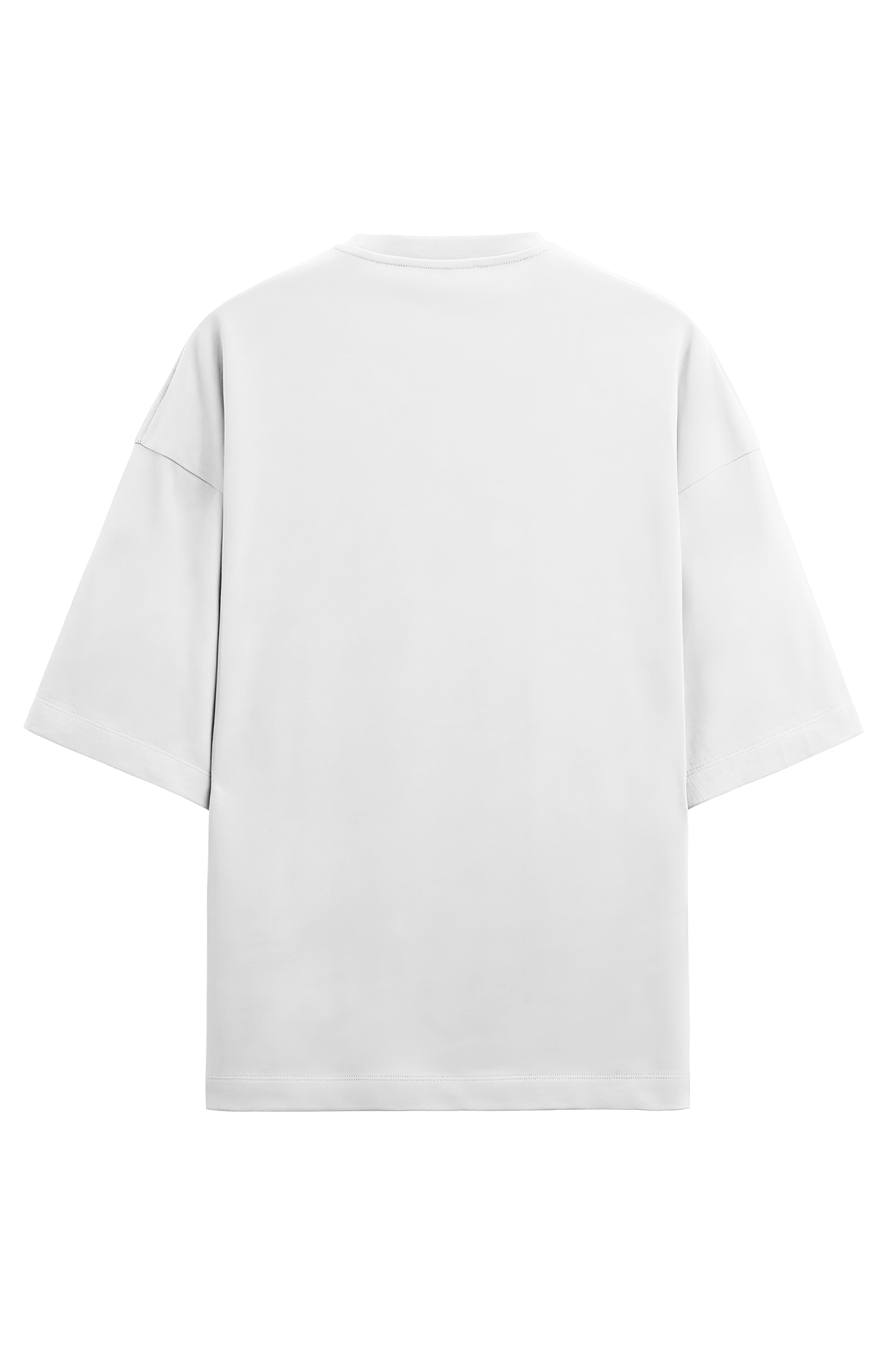 Solid White Oversized Tshirt