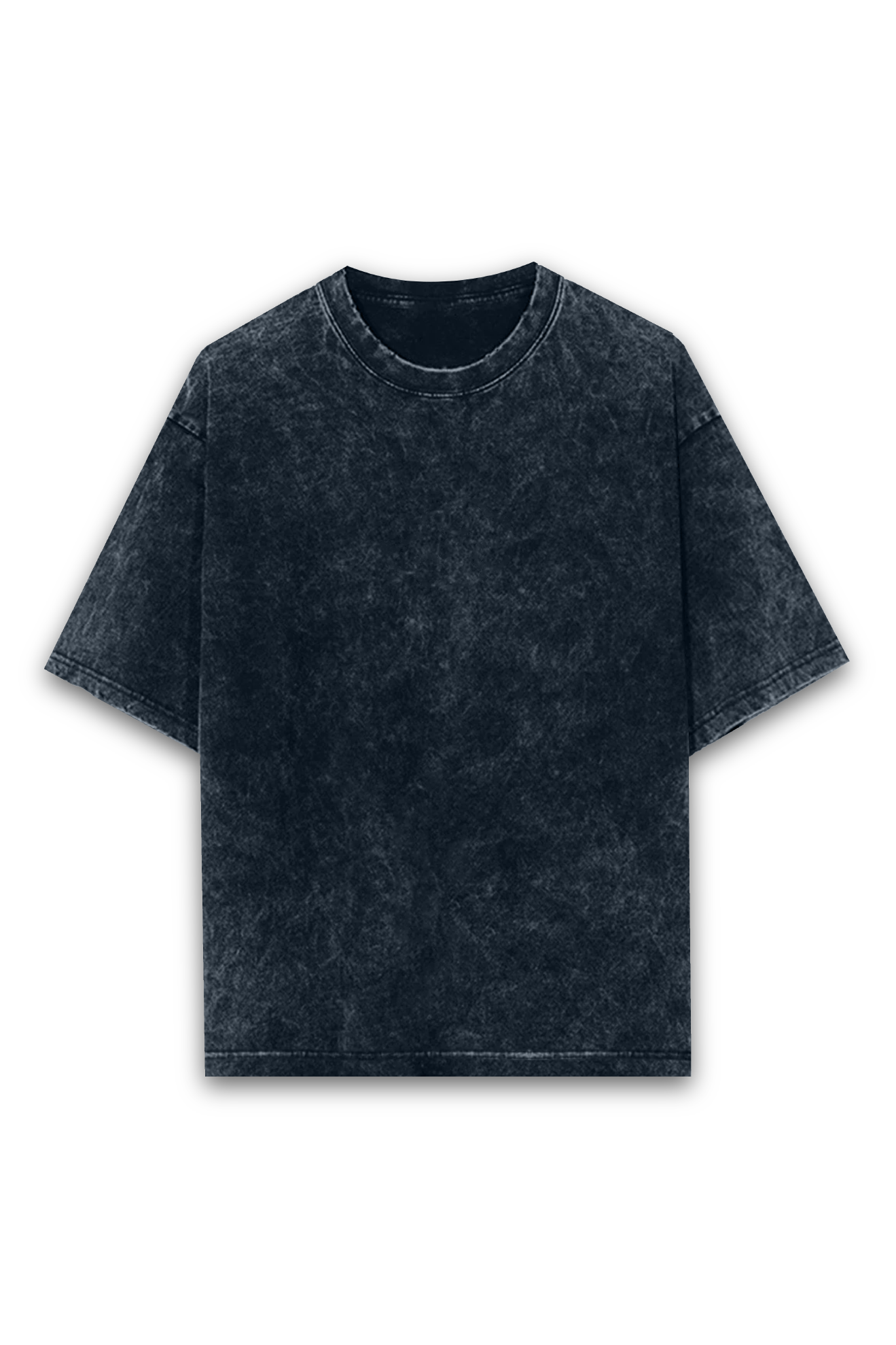 Round neck Oversized Tshirt | Acid wash