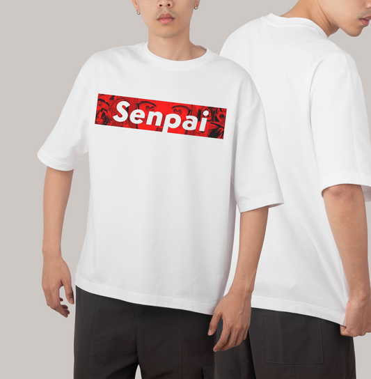 Senpai | Anime | Oversized Fit Tshirt