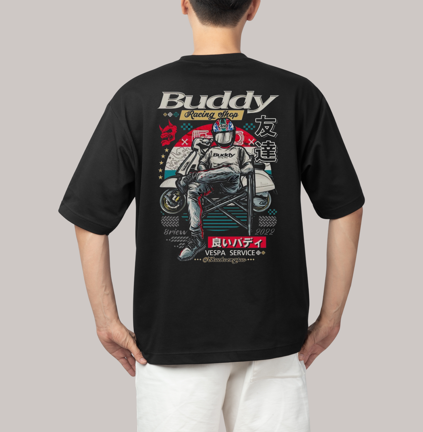 Racing Buddy | Oversized T-shirt